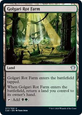 Commander 2020 277/322 Golgari Rot Farm