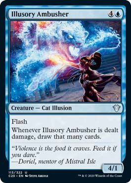 Commander 2020 113/322 Illusory Ambusher