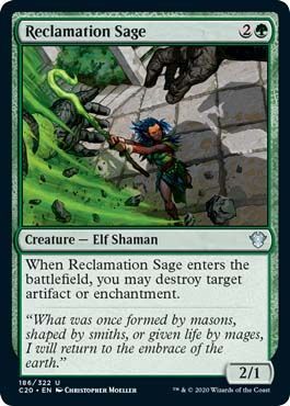 Commander 2020 186/322 Reclamation Sage