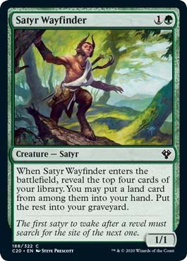 Commander 2020 188/322 Satyr Wayfinder