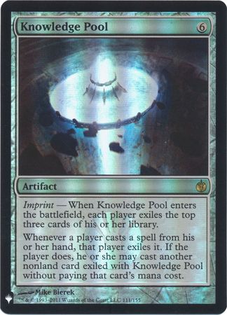 The List - Mirrodin Beseiged 111/155 Knowledge Pool (Foil)