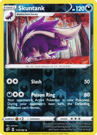 Rebel Clash 115/192 Skuntank (Reverse Holo)