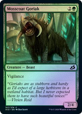 Ikoria: Lair of Behemoths 167/274 Mosscoat Goriak (Foil)