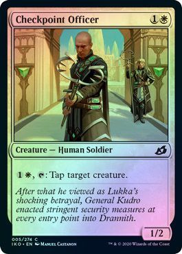 Ikoria: Lair of Behemoths 005/274 Checkpoint Officer (Foil)