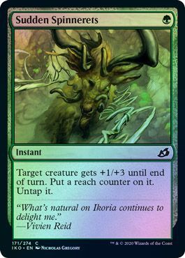 Ikoria: Lair of Behemoths 171/274 Sudden Spinnerets (Foil)