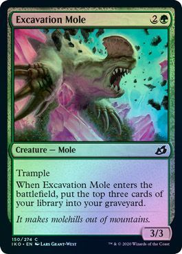 Ikoria: Lair of Behemoths 150/274 Excavation Mole (Foil)