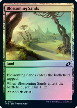 Ikoria: Lair of Behemoths 244/274 Blossoming Sands (Foil)