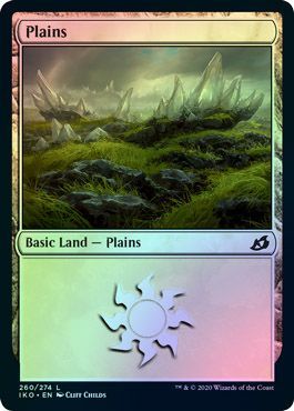 Ikoria: Lair of Behemoths 260/274 Plains (Foil)