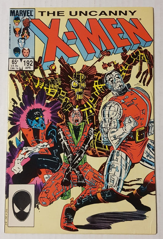 Uncanny X-men #192 Marvel Comics (1963)