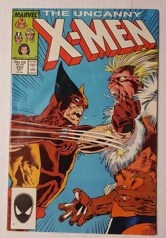 Uncanny X-men #222 Marvel Comics (1963)