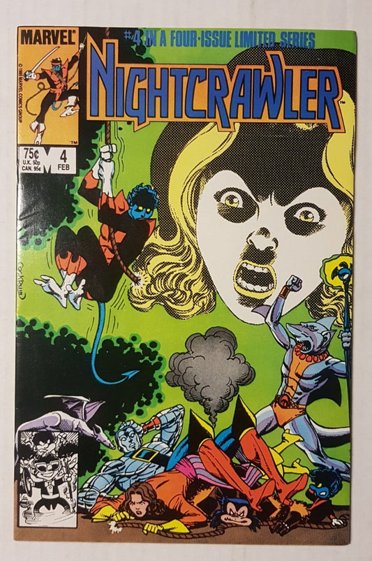 Nightcrawler #4 Marvel Comics (1985)