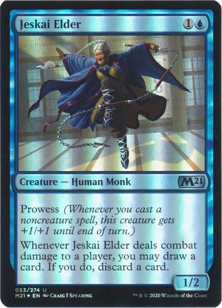 Core Set 2021 053/274 Jeskai Elder (Foil)