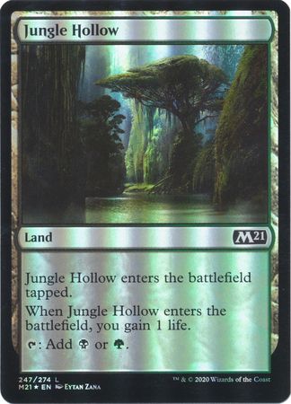 Core Set 2021 247/274 Jungle Hollow (Foil)