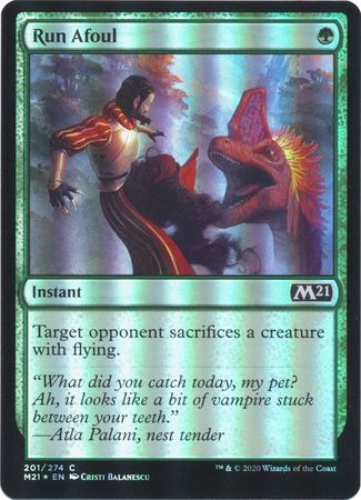 Core Set 2021 201/274 Run Afoul (Foil)