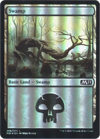 Core Set 2021 266/274 Swamp (Foil)