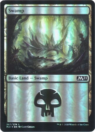 Core Set 2021 267/274 Swamp (Foil)