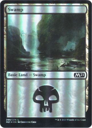 Core Set 2021 268/274 Swamp (Foil)