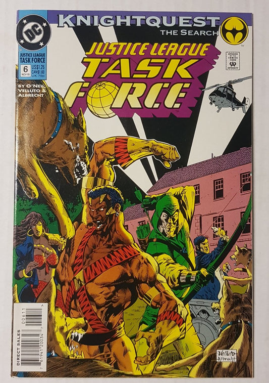 Justice League Task Force #6 DC Comics (1993)