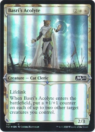 Core Set 2021 287 Basri's Acolyte (Showcase)(Foil)