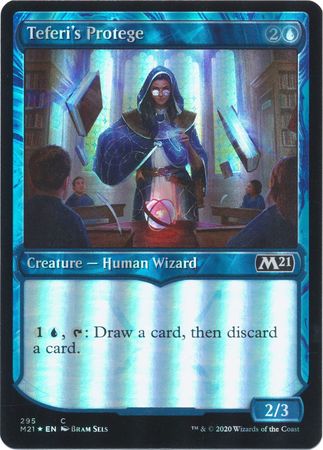 Core Set 2021 295 Teferi's Protege (Showcase)(Foil)