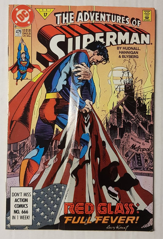 The Adventures of Superman #479 DC Comics (1987)