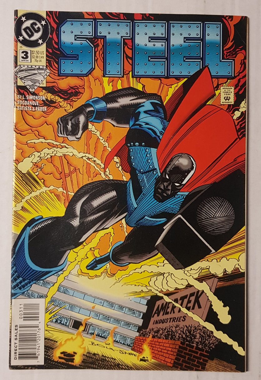 Steel #3 DC Comics (1994)