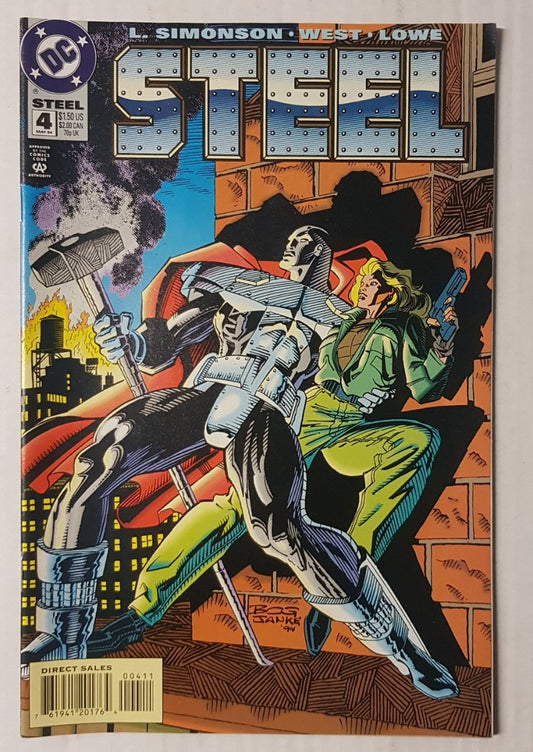 Steel #4 DC Comics (1994)