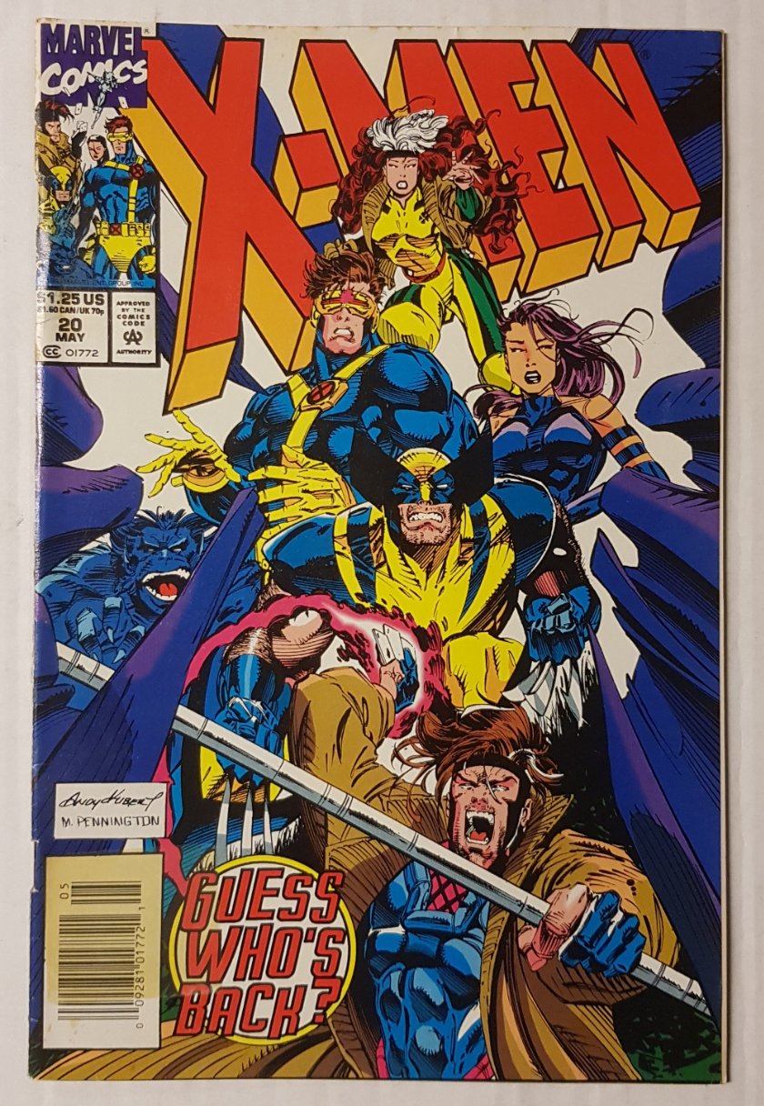 X-Men #20 Marvel Comics (1991)