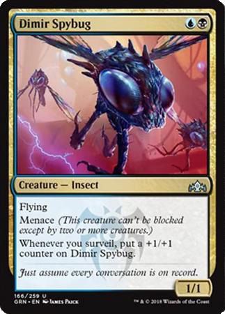 Guilds of Ravnica 166/259 Dimir Spybug