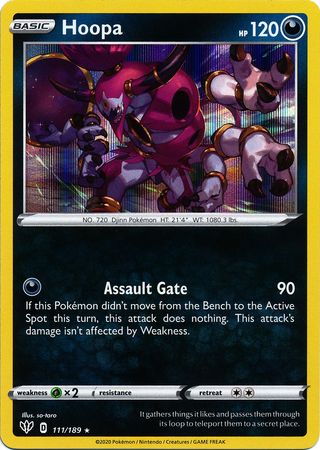 Darkness Ablaze 111/189 Hoopa (Holo)