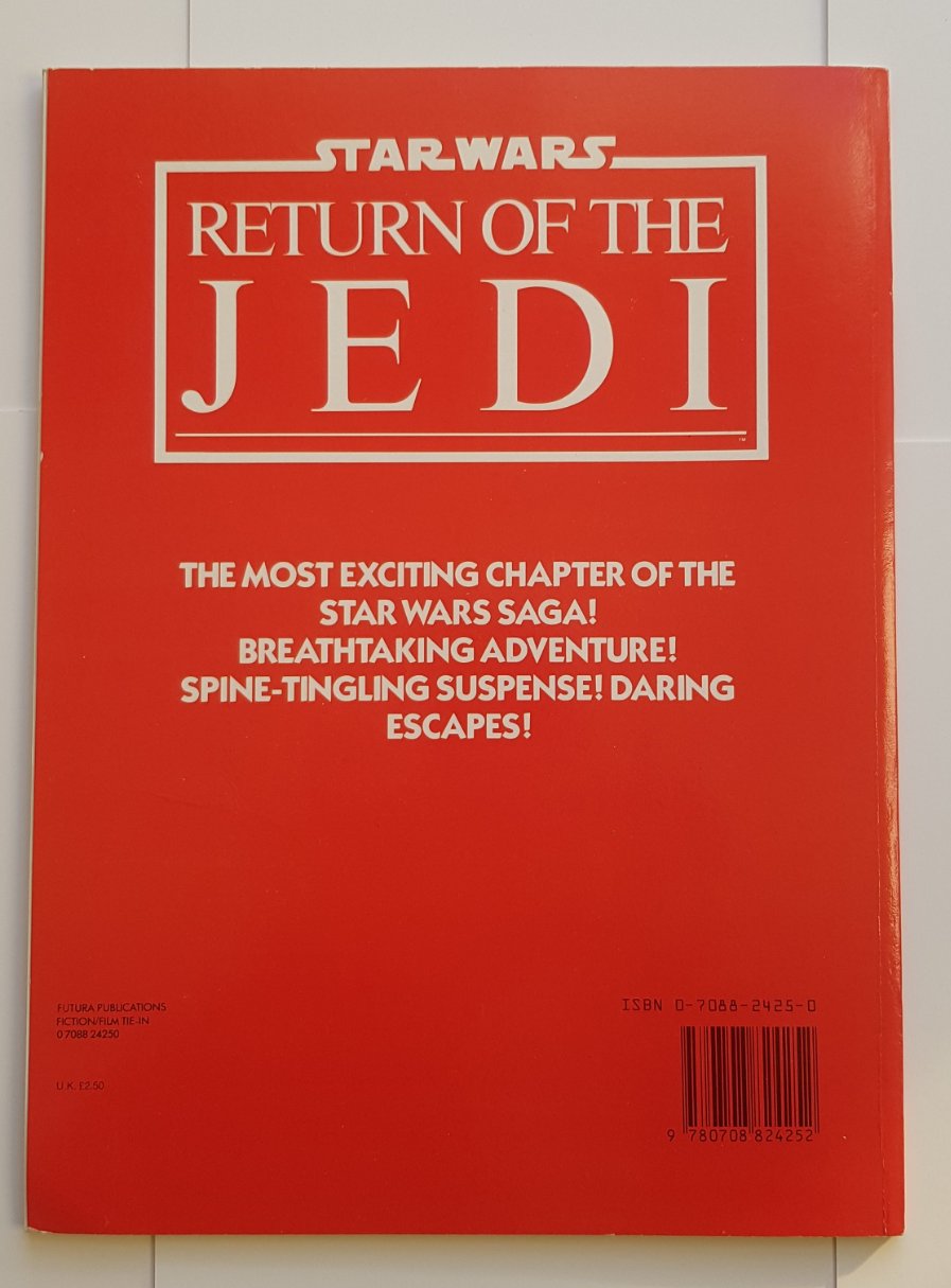 Star Wars Return  of the Jedi Official Storybook (1983)