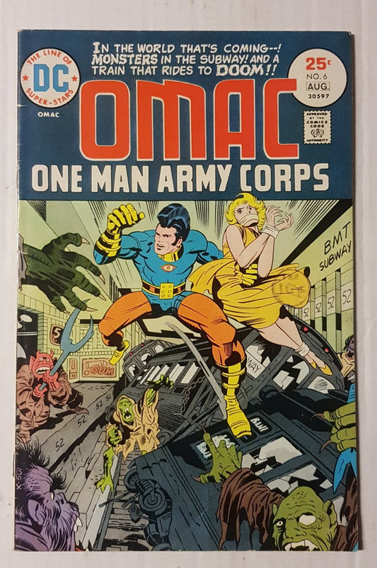 OMAC One Man Army Corps #6 DC Comics (1975)(JB)