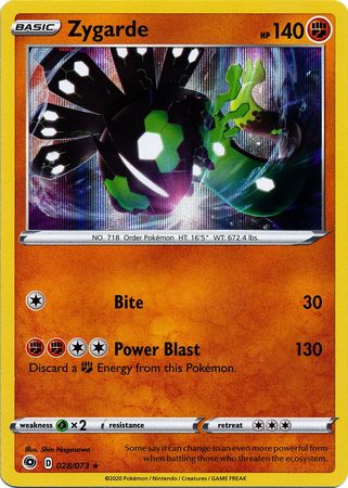 Champion's Path 028/073 Zygarde (Holo)