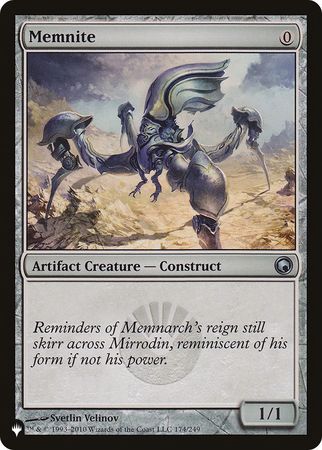 The List - Scars of Mirrodin 174/249 Memnite