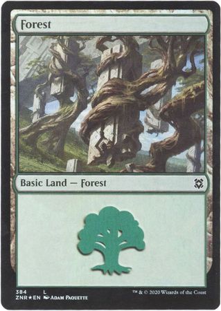 Zendikar Rising 384 Forest (Foil)