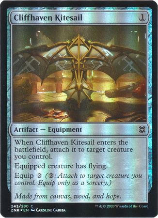 Zendikar Rising 243/280 Cliffhaven Kitesail (Foil)