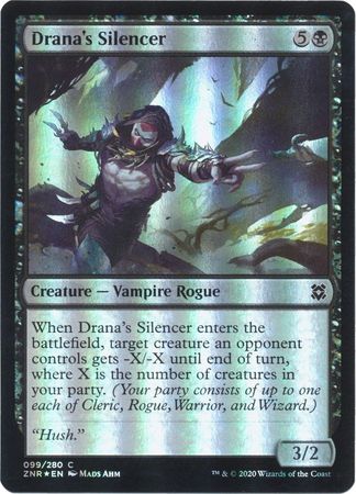 Zendikar Rising 099/280 Drana's Silencer (Foil)