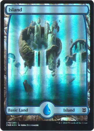 Zendikar Rising 270/280 Island (Foil)