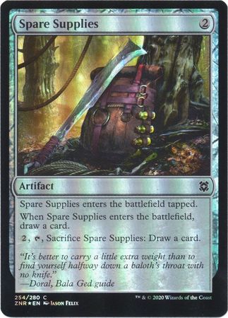 Zendikar Rising 254/280 Spare Suppliers (Foil)