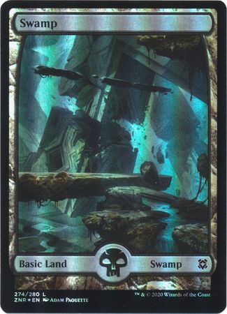 Zendikar Rising 274/280 Swamp (Foil)