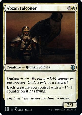 Zendikar Rising Commander 009 Abzan Falconer