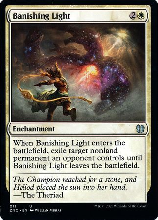 Zendikar Rising Commander 011 Banishing Light