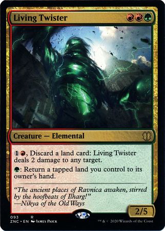 Zendikar Rising Commander 093 Living Twister