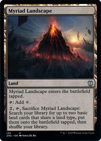 Zendikar Rising Commander 135 Myriad Landscape