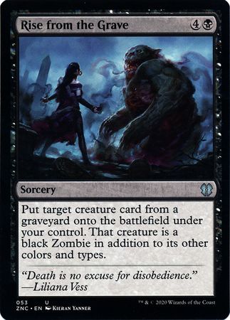 Zendikar Rising Commander 053 Rise from the Grave