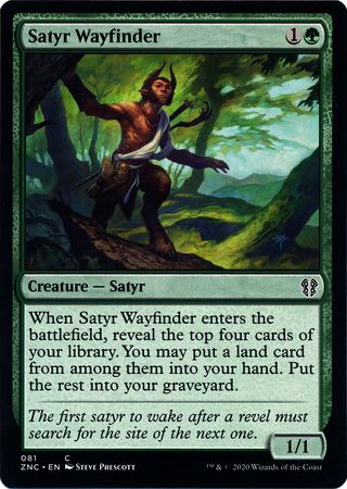 Zendikar Rising Commander 081 Satyr Wayfinder