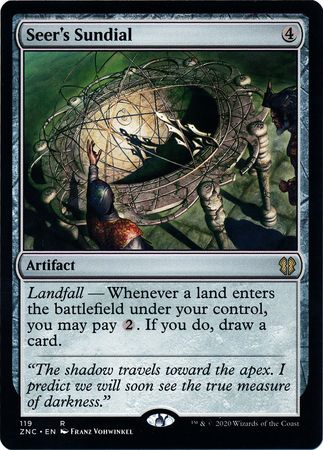 Zendikar Rising Commander 119 Seer's Sundial