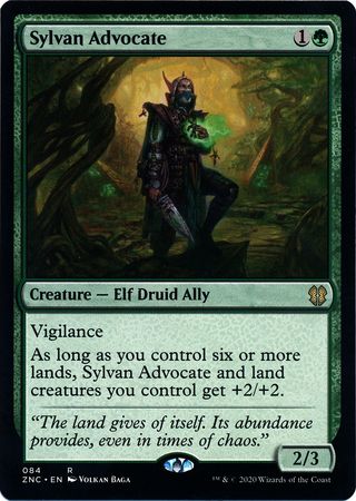 Zendikar Rising Commander 084 Sylvan Advocate