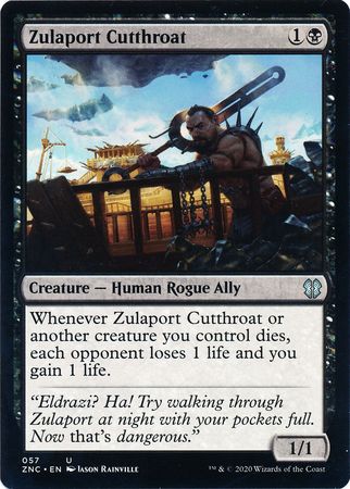 Zendikar Rising Commander 057 Zulaport Cutthroat