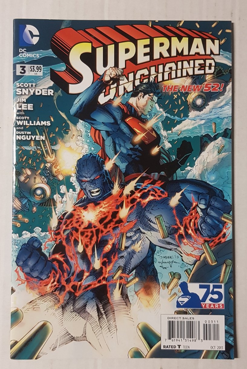 Superman Unchained #3 DC Comics (2013)